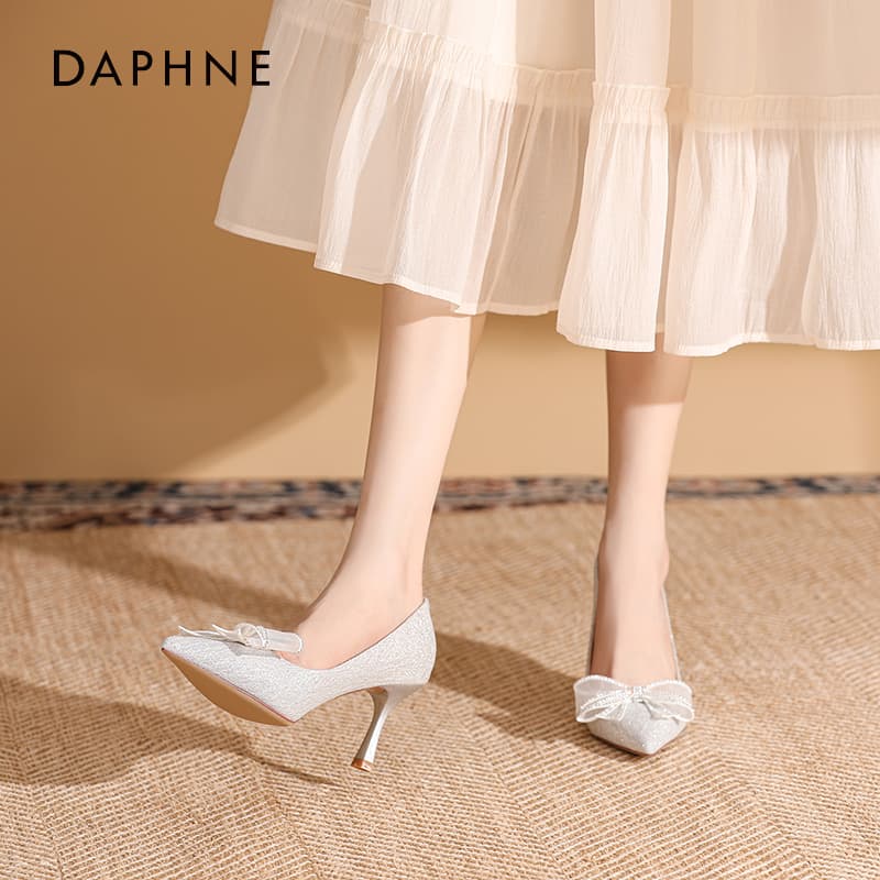 Туфли DAPHNE Низкий каблук Высокие каблуки Женские - изображение 3