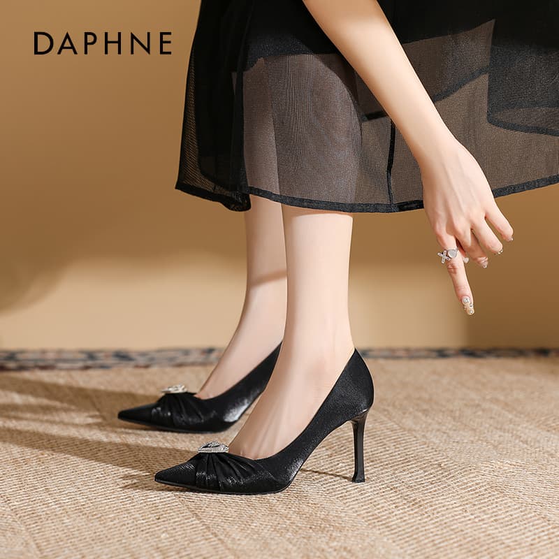 Туфли DAPHNE Низкий каблук Высокие каблуки Женские - изображение 2