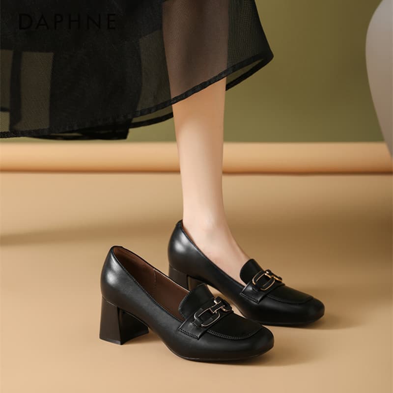 Лоферы DAPHNE Лоферы Высокий каблук Женские - изображение 2