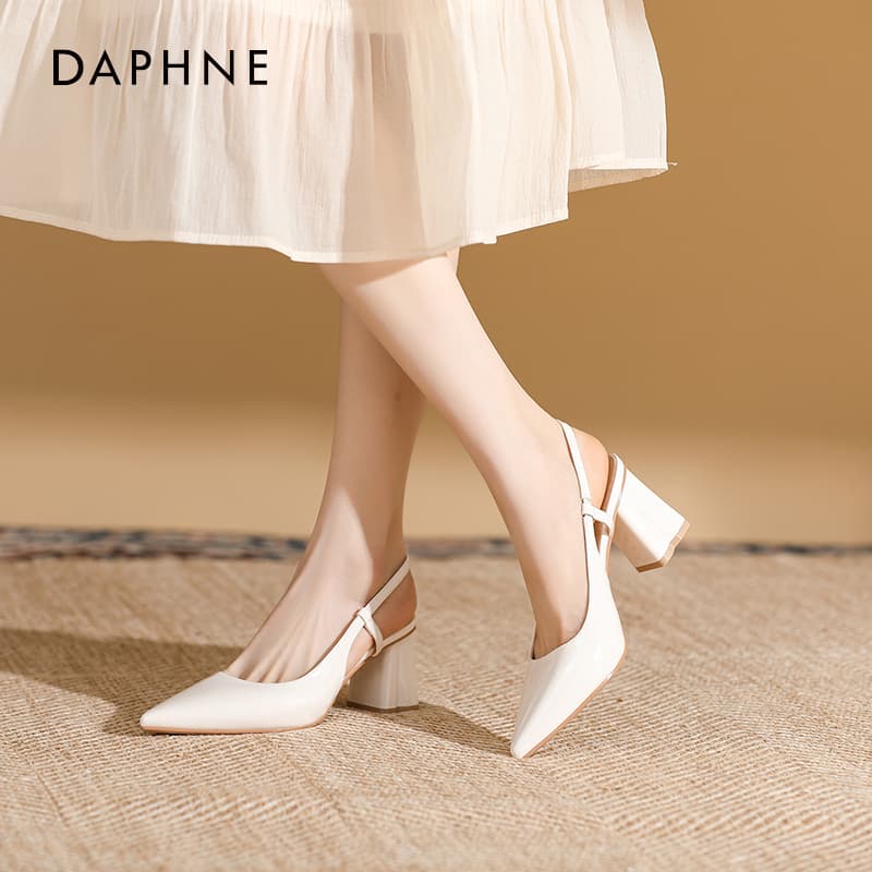 Шлёпанцы Daphne one Шнуровые Сандалии Высокий Каблук Женские - изображение 2
