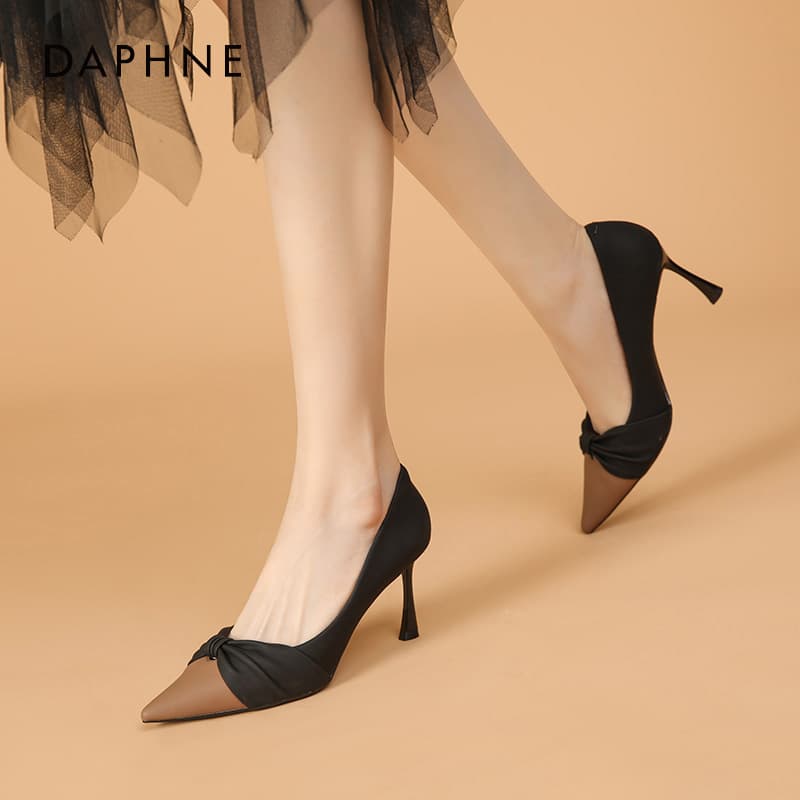 Туфли DAPHNE Низкий каблук Высокие каблуки Женские - изображение 3