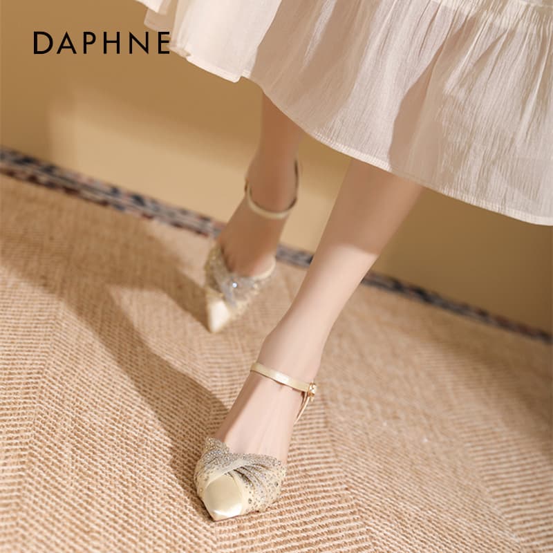Шлёпанцы DAPHNE One Шнуровка Сандалии Женские - изображение 3
