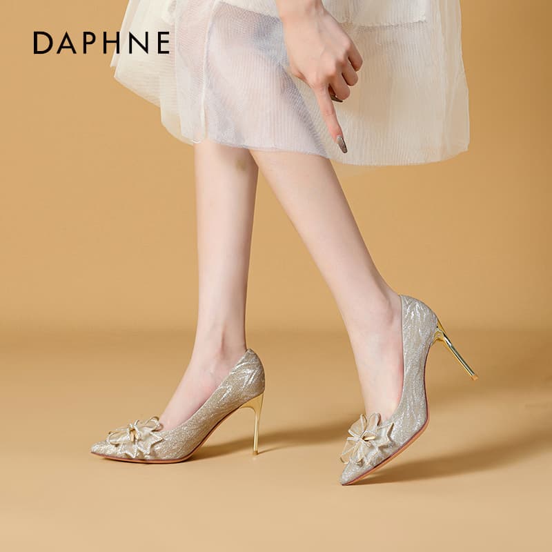 Туфли DAPHNE PU (полиуретан) Узкий каблук Высокие каблуки Женские - изображение 3