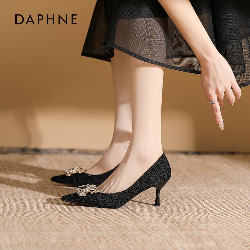 Туфли DAPHNE Низкий каблук Высокие каблуки Женские - изображение 2