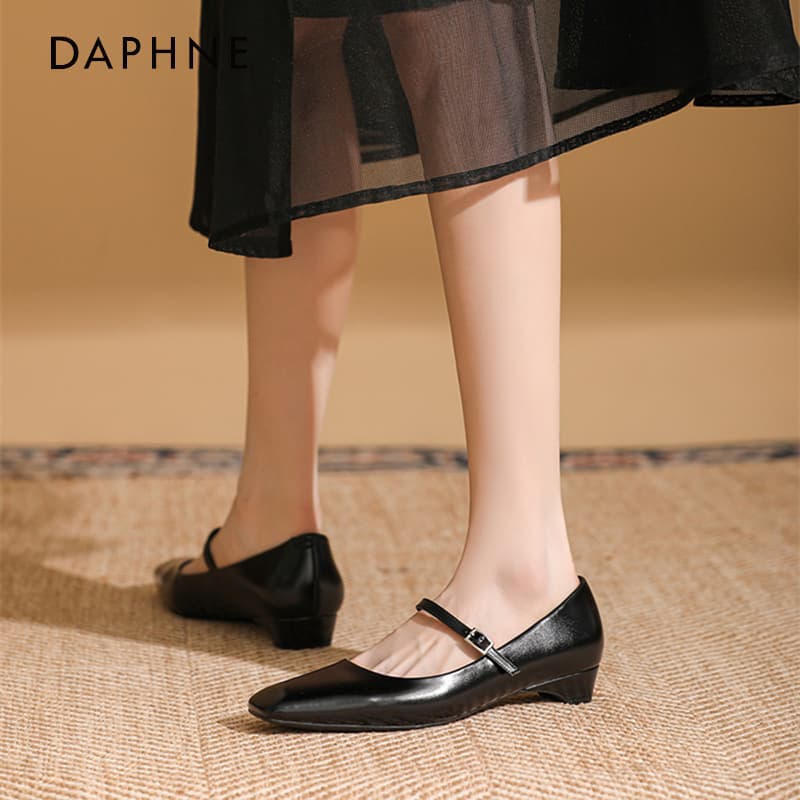 DAPHNE Квадратный каблук Туфли Мэри Джейн Низкий каблук Женские - изображение 3