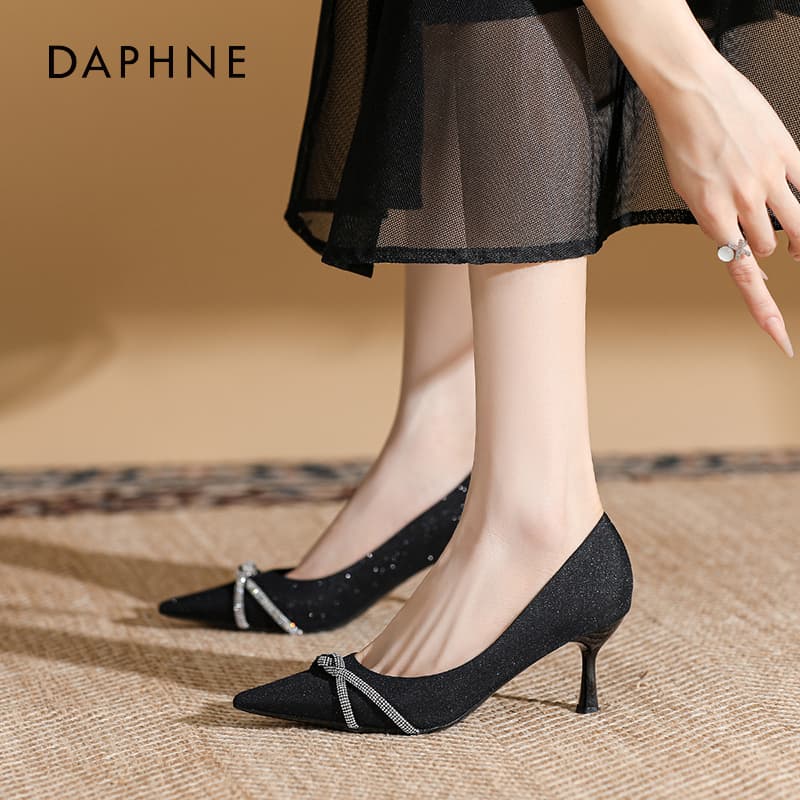 Туфли DAPHNE Низкий каблук Высокие каблуки Женские - изображение 2