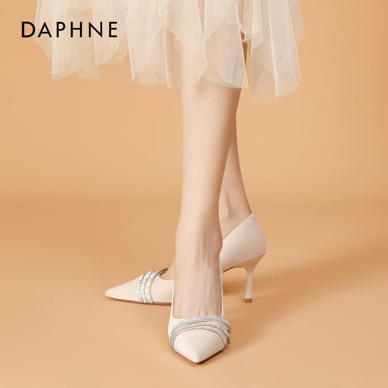 Туфли DAPHNE Низкий каблук Высокие каблуки Женские - изображение 3