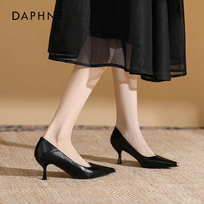 Туфли DAPHNE Низкий каблук Высокие каблуки Женские - изображение 3