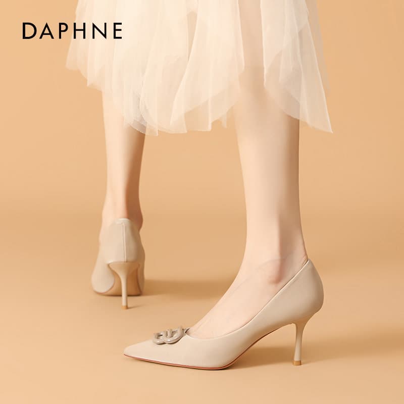 Туфли DAPHNE Низкий каблук Высокие каблуки Женские - изображение 2