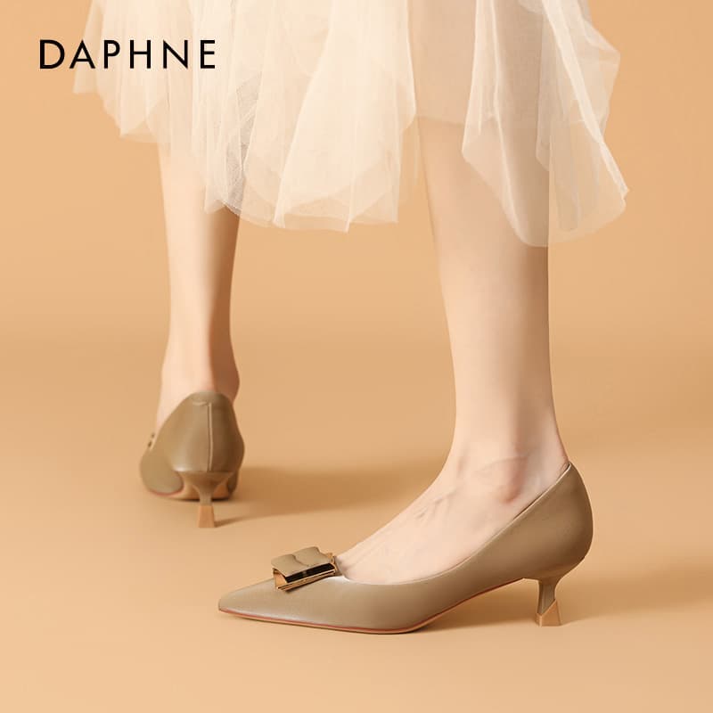 Туфли DAPHNE Низкий каблук Высокие каблуки Женские - изображение 2