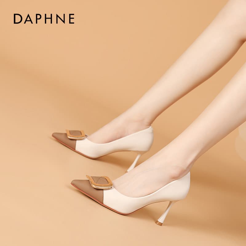 Туфли DAPHNE Низкий каблук Высокие каблуки Женские - изображение 3