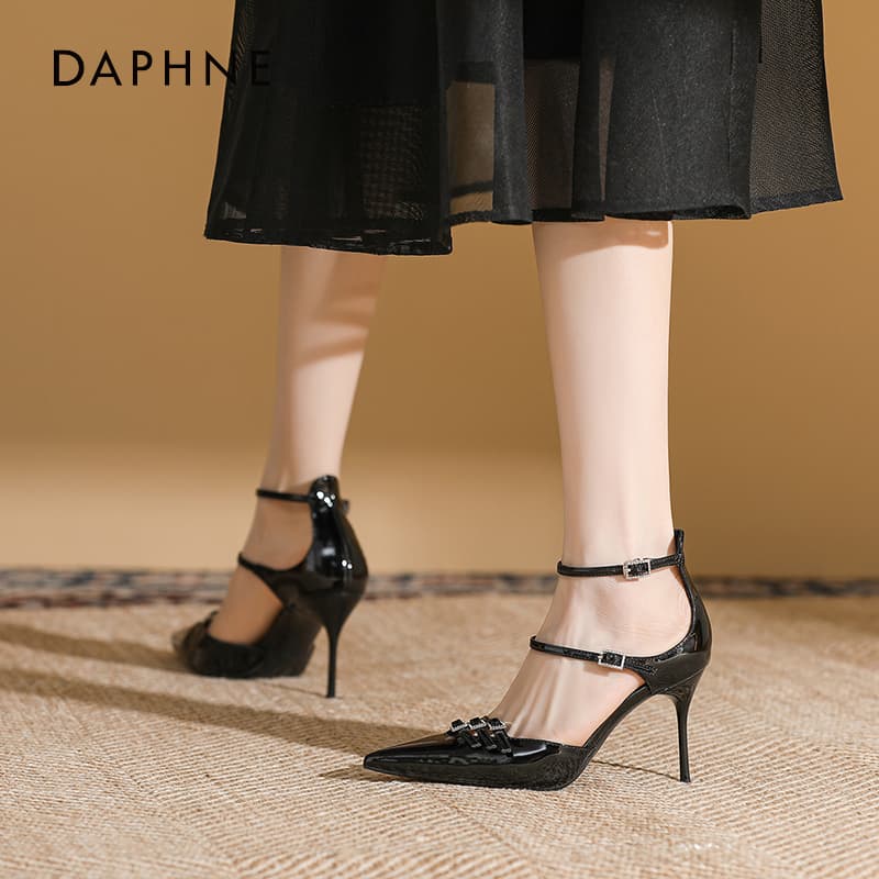 Туфли DAPHNE Низкий каблук Высокие каблуки Женские - изображение 3