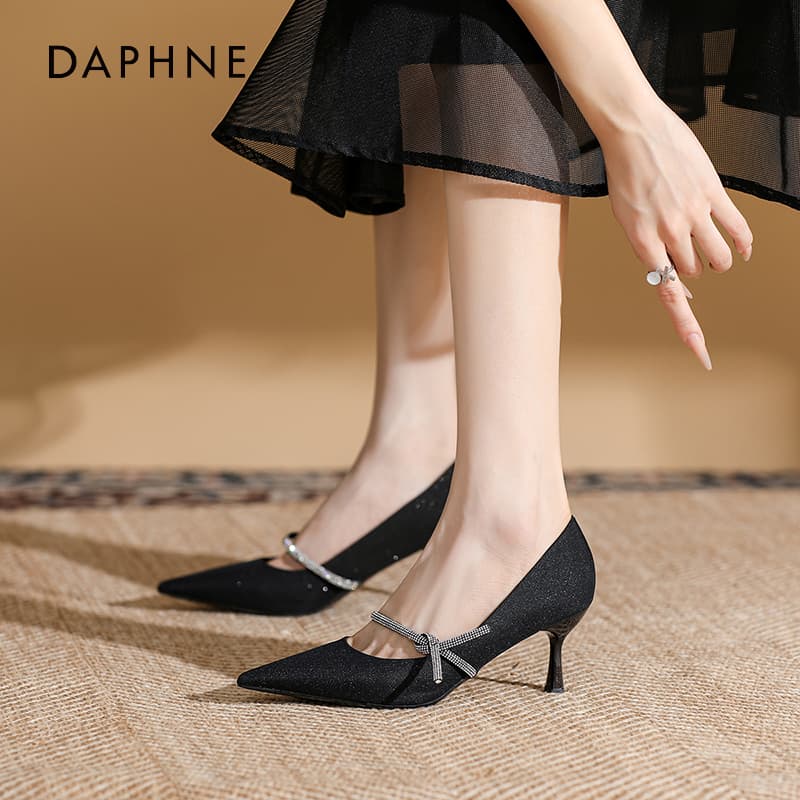 Туфли DAPHNE Низкий каблук Высокие каблуки Женские - изображение 2