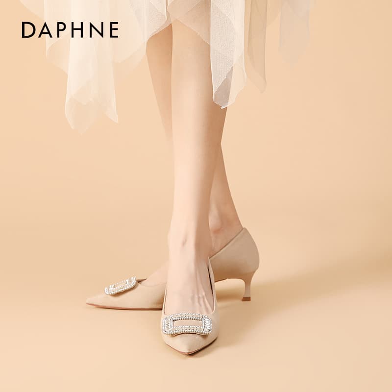 Туфли DAPHNE Низкий каблук Высокие каблуки Женские - изображение 3