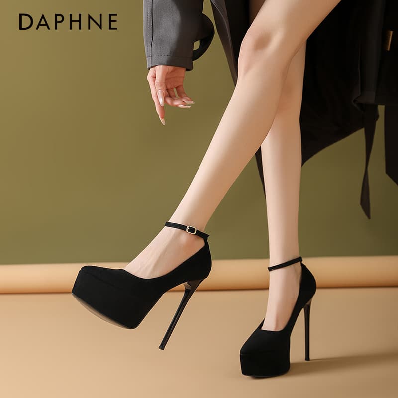 Туфли DAPHNE Низкий каблук Высокие каблуки Женские - изображение 3