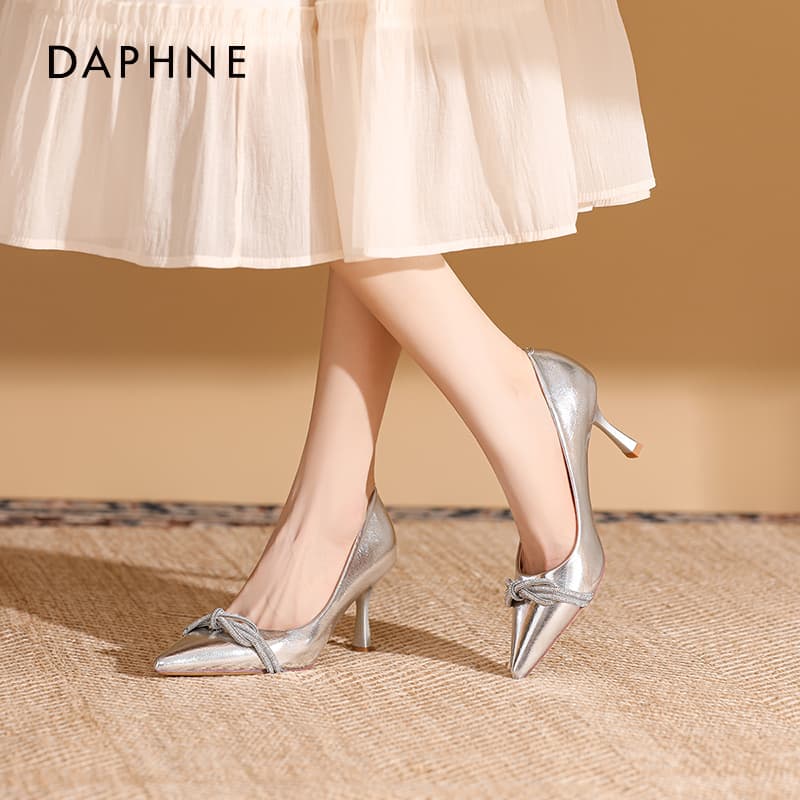 Туфли DAPHNE Низкий каблук Высокие каблуки Женские - изображение 2
