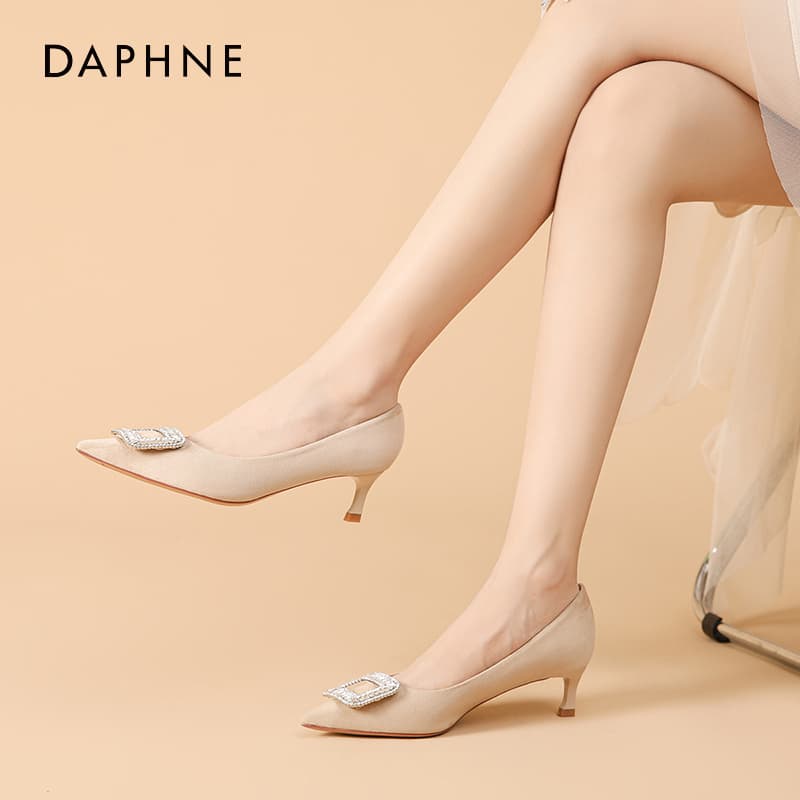Туфли DAPHNE Низкий каблук Высокие каблуки Женские - изображение 2