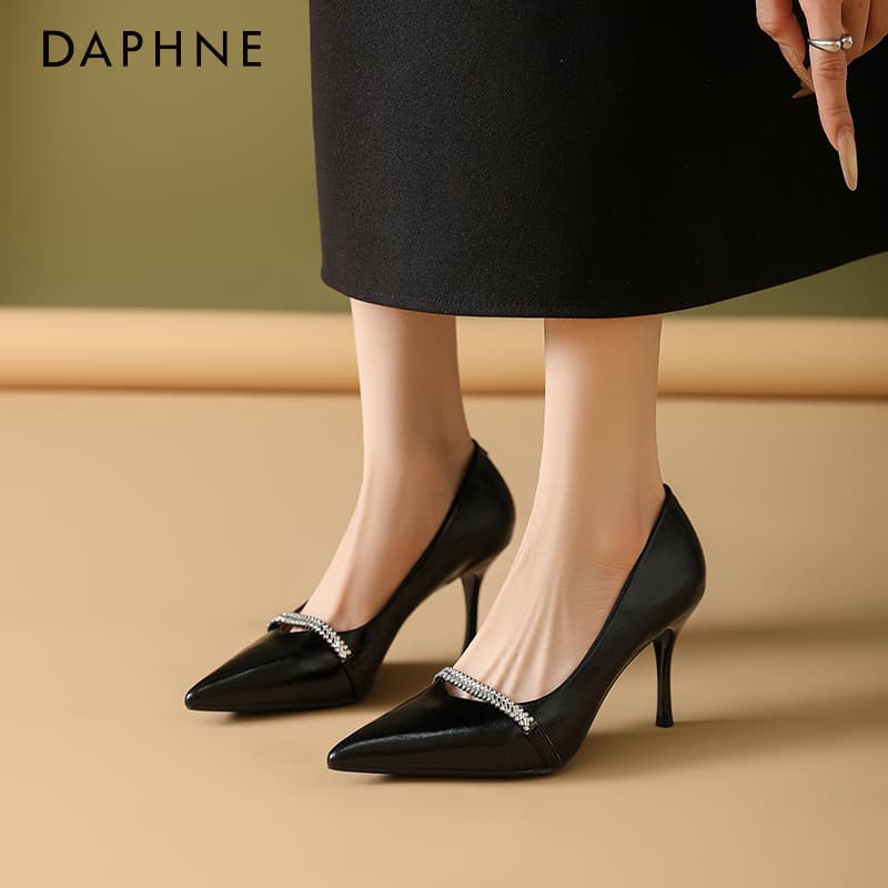 Туфли DAPHNE Низкий каблук Высокие каблуки Женские - изображение 2