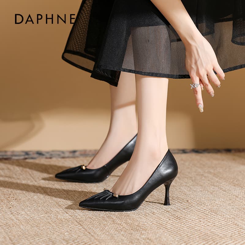 Туфли DAPHNE Низкий каблук Высокие каблуки Женские - изображение 2