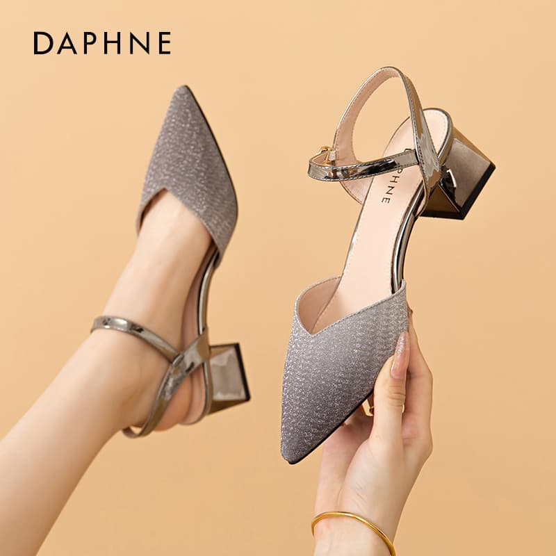 Туфли DAPHNE Туфли на среднем каблуке Женские - изображение 2