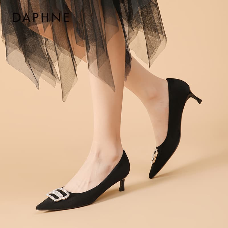 Туфли DAPHNE Низкий каблук Высокие каблуки Женские - изображение 2