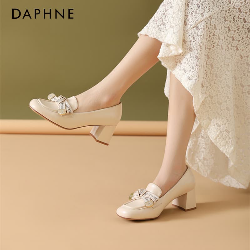 Лоферы DAPHNE Лоферы Средний каблук Женские - изображение 3