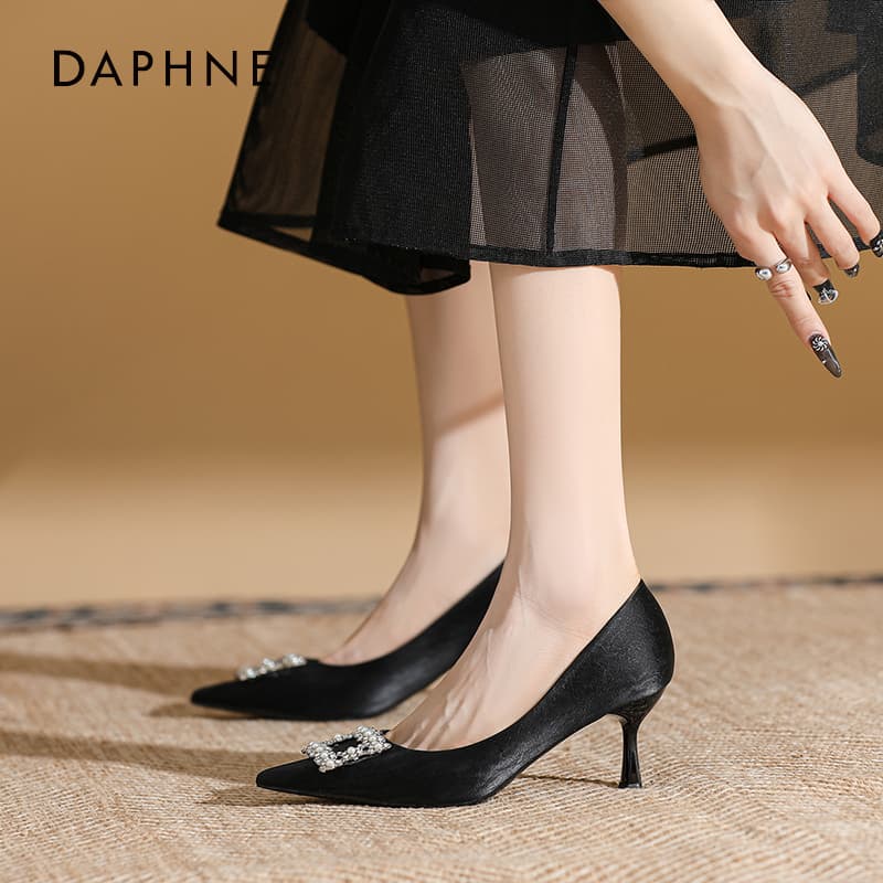 Туфли DAPHNE Низкий каблук Высокие каблуки Женские - изображение 3