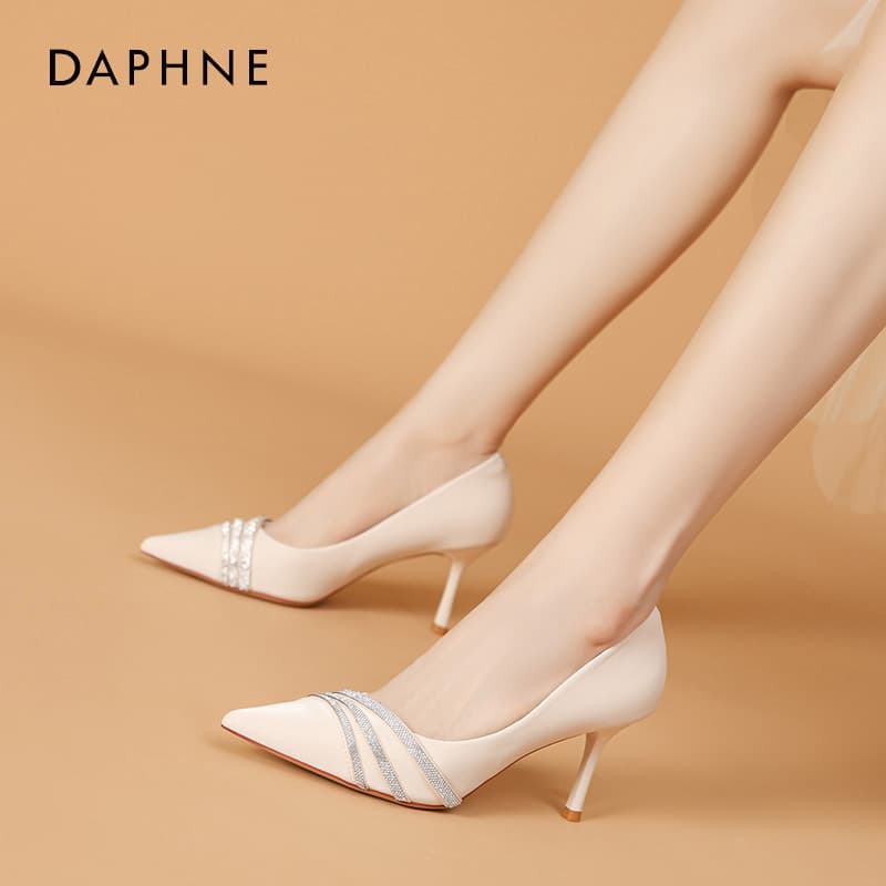 Туфли DAPHNE Низкий каблук Высокие каблуки Женские - изображение 2