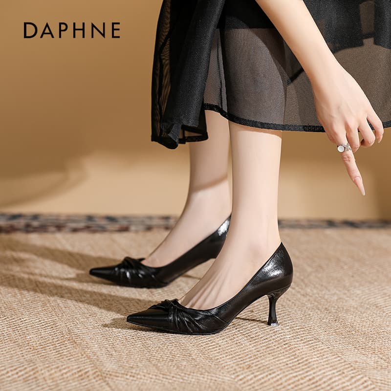 Туфли DAPHNE Низкий каблук Высокие каблуки Женские - изображение 2