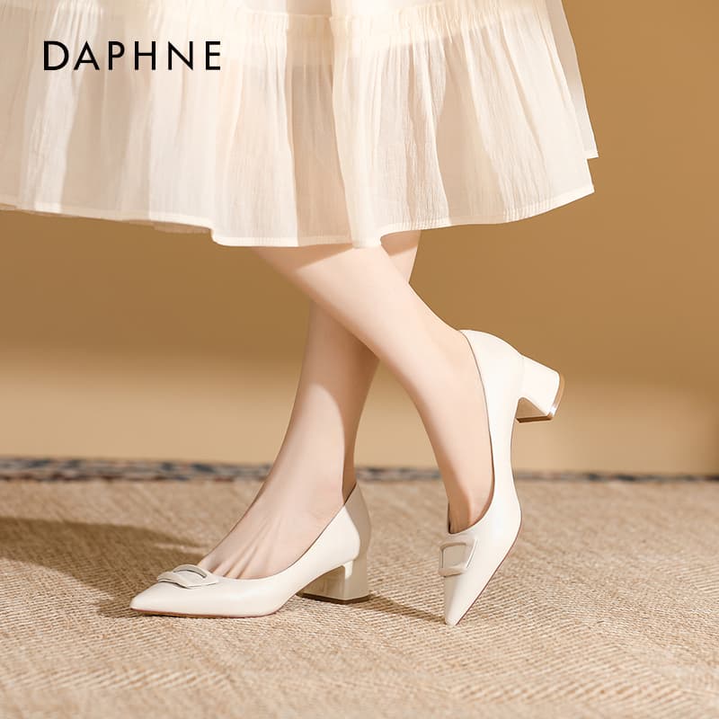 Туфли DAPHNE Квадратный каблук Высокие каблуки Средний каблук Женские - изображение 2