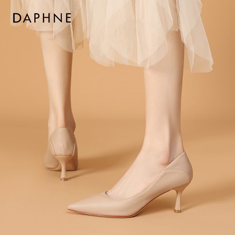 Туфли DAPHNE Низкий каблук Высокие каблуки Женские - изображение 2