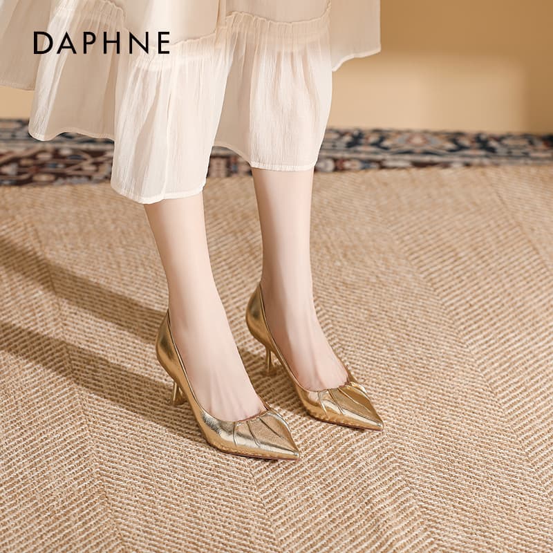 Туфли DAPHNE Низкий каблук Высокие каблуки Женские - изображение 3