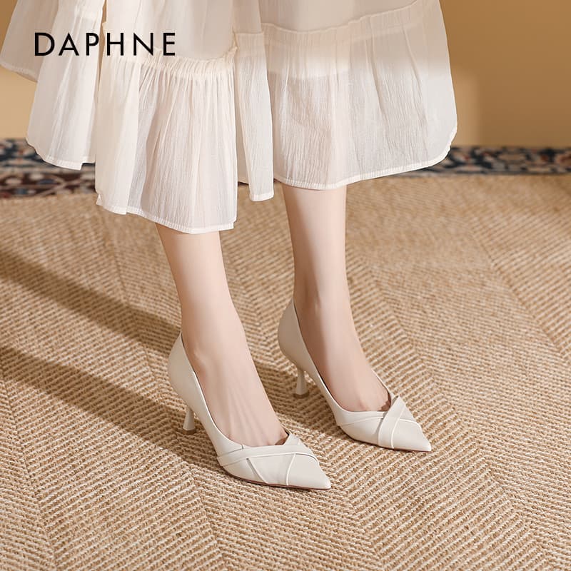 Туфли DAPHNE Низкий каблук Высокие каблуки Женские - изображение 3