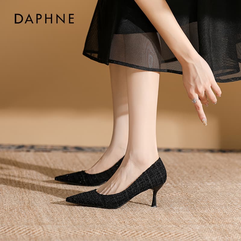 Туфли DAPHNE Низкий каблук Высокие каблуки Женские - изображение 2