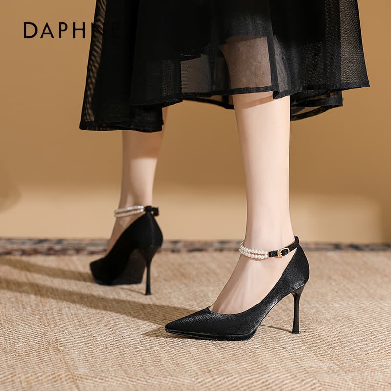 Туфли DAPHNE Низкий каблук Высокие каблуки Женские - изображение 3