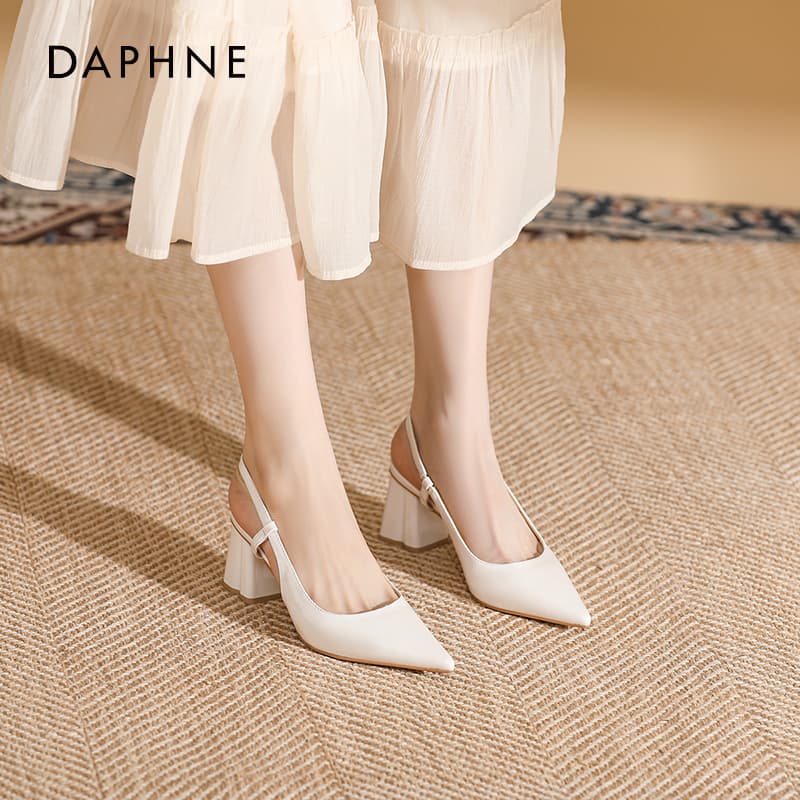 Шлёпанцы Daphne one Шнуровые Сандалии Высокий Каблук Женские - изображение 3