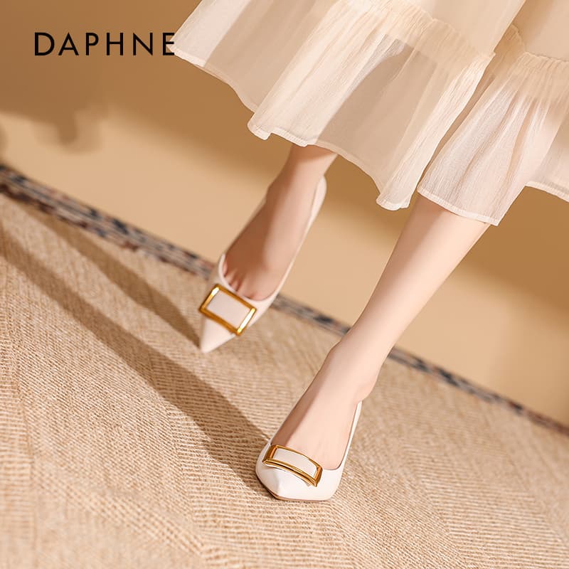 Туфли DAPHNE Низкий каблук Высокие каблуки Женские - изображение 3