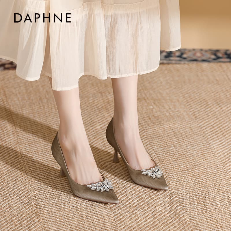 Туфли DAPHNE Низкий каблук Высокие каблуки Женские - изображение 2