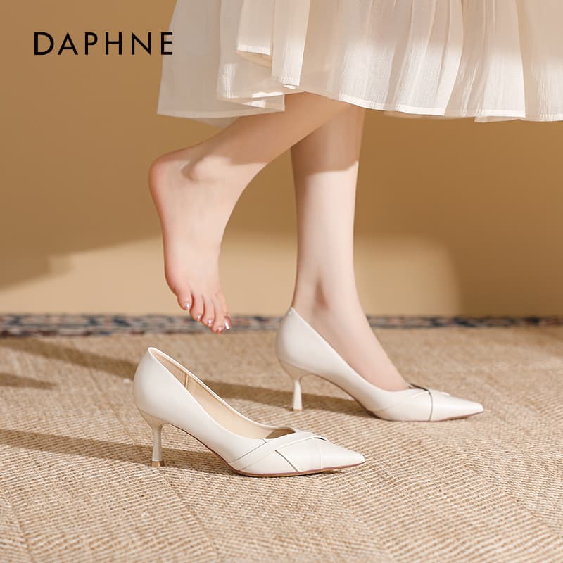 Туфли DAPHNE Низкий каблук Высокие каблуки Женские - изображение 2