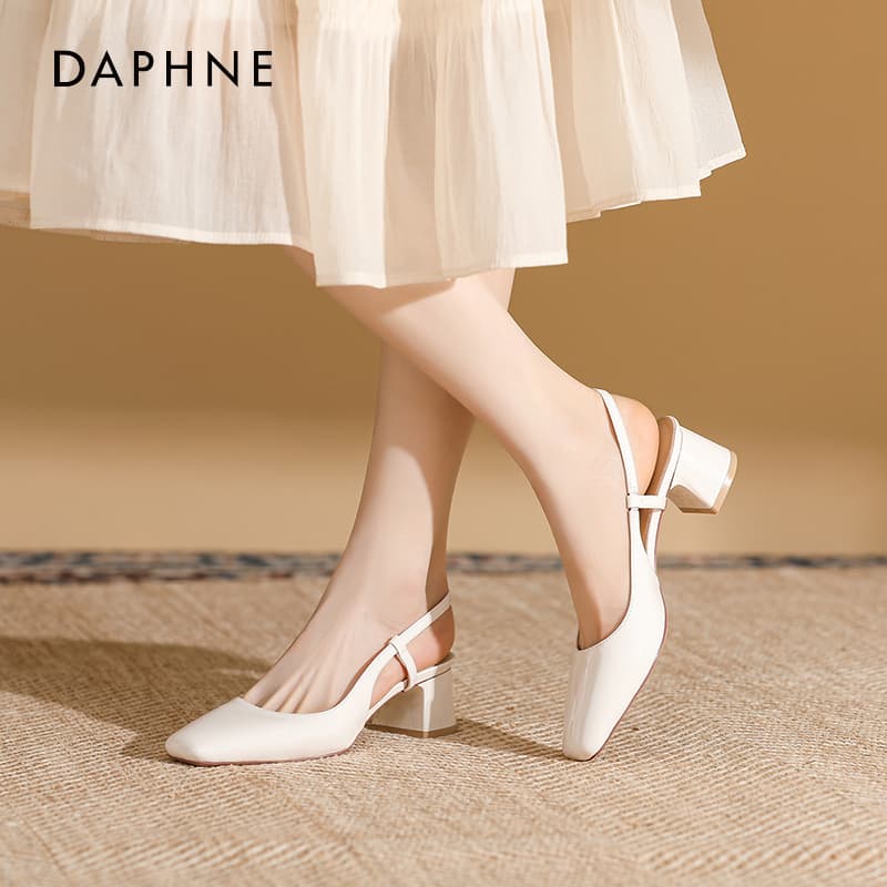 Шлёпанцы Daphne One Шнуровые Сандалии Высокого Каблука Женские - изображение 2