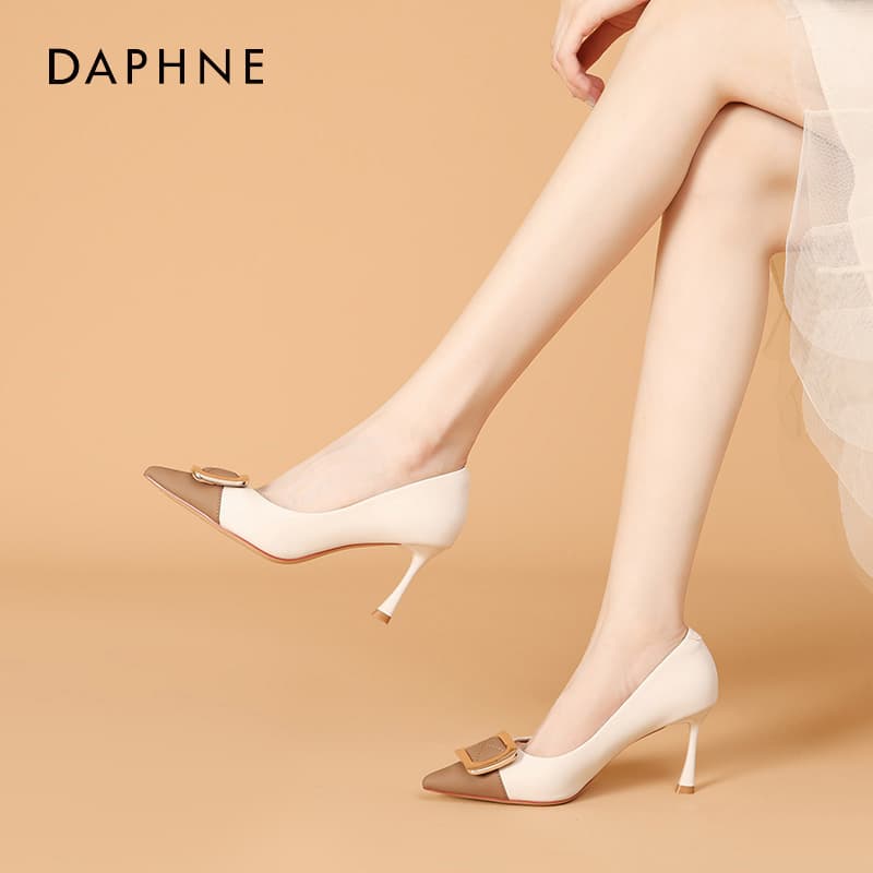 Туфли DAPHNE Низкий каблук Высокие каблуки Женские - изображение 2