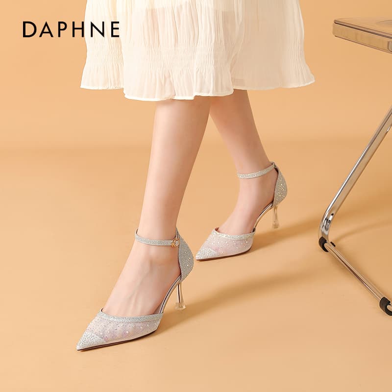 Туфли DAPHNE Низкий каблук Высокие каблуки Женские - изображение 3