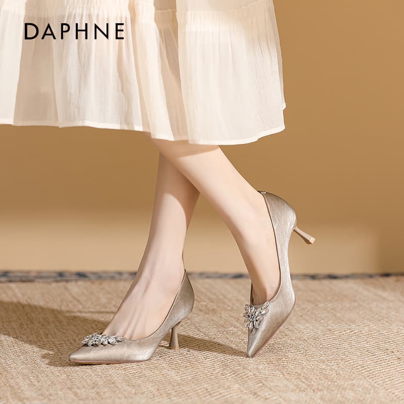 Туфли DAPHNE Низкий каблук Высокие каблуки Женские - изображение 3