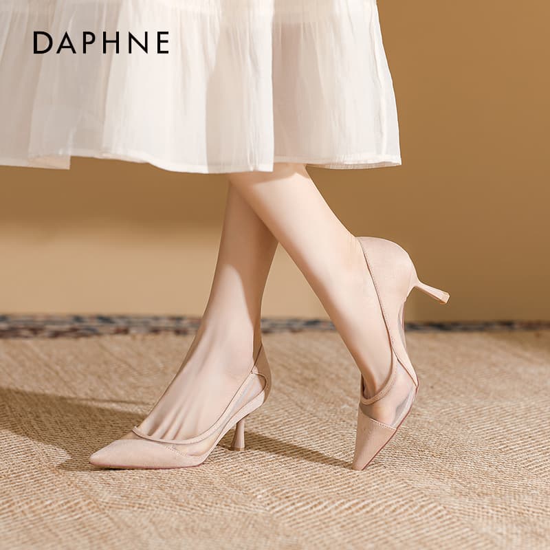 Туфли DAPHNE Низкий каблук Высокие каблуки Женские - изображение 2