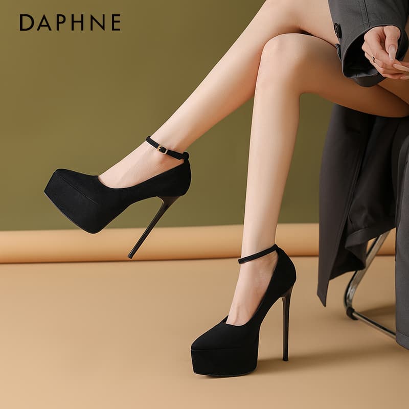 Туфли DAPHNE Низкий каблук Высокие каблуки Женские - изображение 2