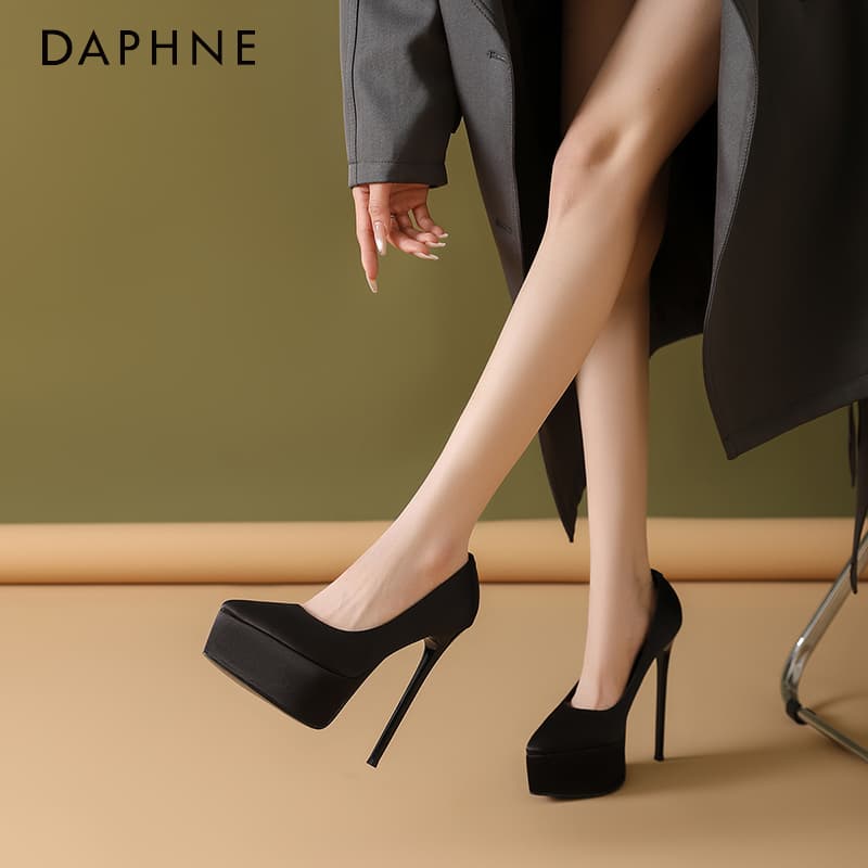 Туфли DAPHNE Низкий каблук Высокие каблуки Женские - изображение 2