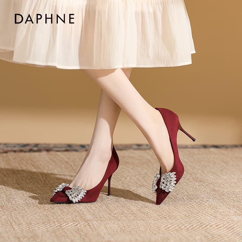 Туфли DAPHNE Низкий каблук Высокие каблуки Женские - изображение 2