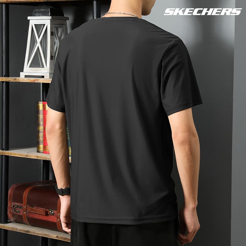 Skechers Короткий рукав T-рубашки Мужские - изображение 4