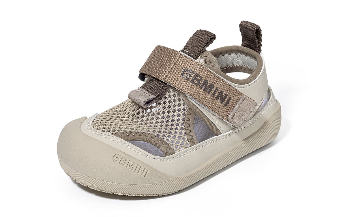 Кроссовки EBMINI Мальчики Сандалии 2026 Summer Легкий Barefoot Обувь На липучке Девочка Закрытый носок Обувь - изображение 4