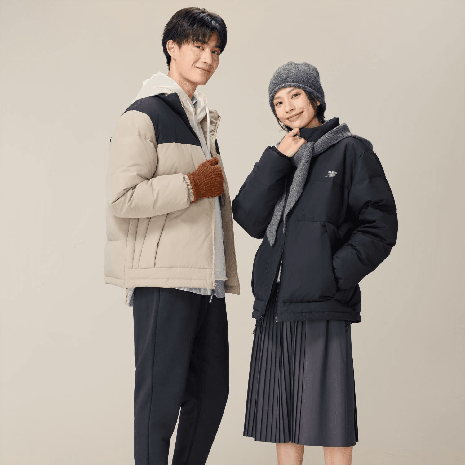 Зимняя куртка New Balance Черный Унисекс Пуховики - изображение 3